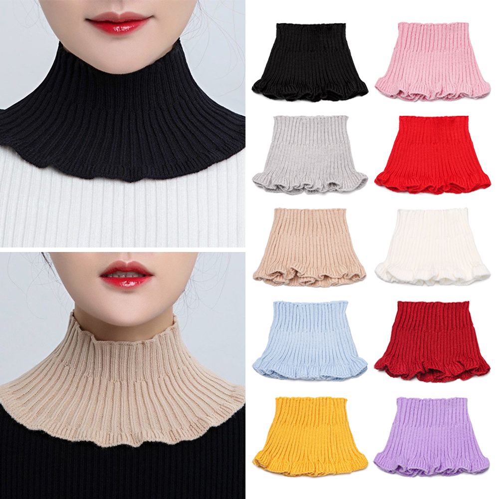 Windsor Knot Tie - Knitted Fake Collar Scarf Women Warm