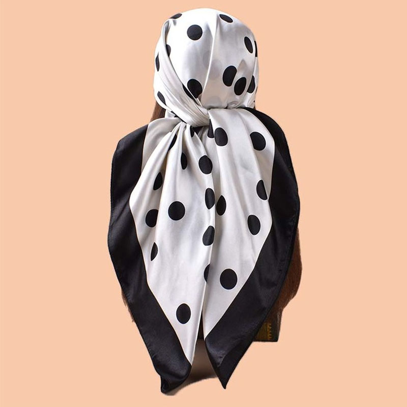90*90cm Luxury Polka Dots Silk - Windsor Knot Tie のレビューと価格