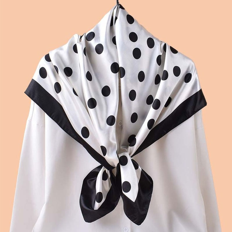 90*90cm Luxury Polka Dots Silk - Windsor Knot Tie のレビューと価格