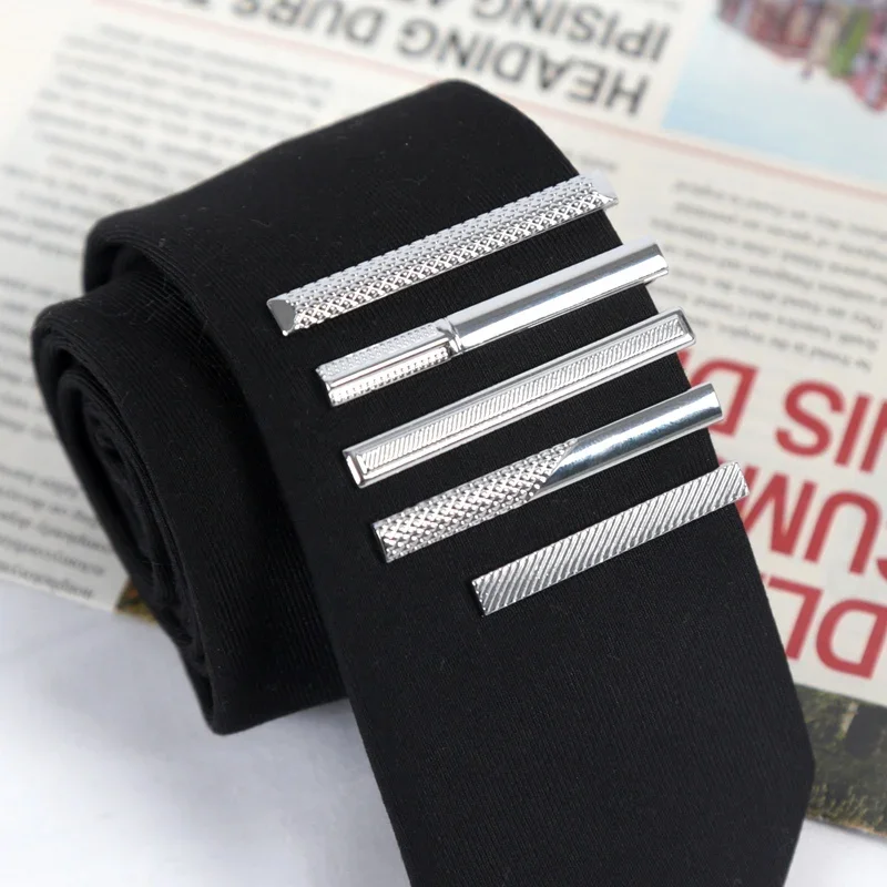 Classics Metal Silver Color Ti - Tie Bar Clip のレビューと価格