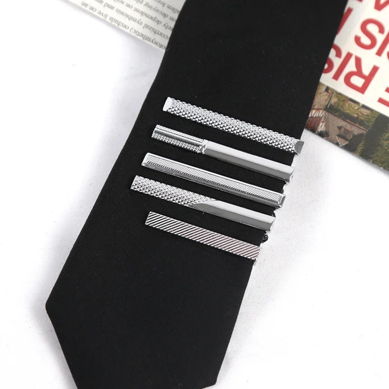 Classics Metal Silver Color Ti - Tie Bar Clip のレビューと価格