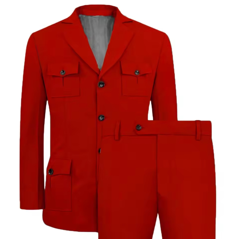 Men's Suits Jakcet Casual Khak - Men Formal Wear Pants のレビューと価格
