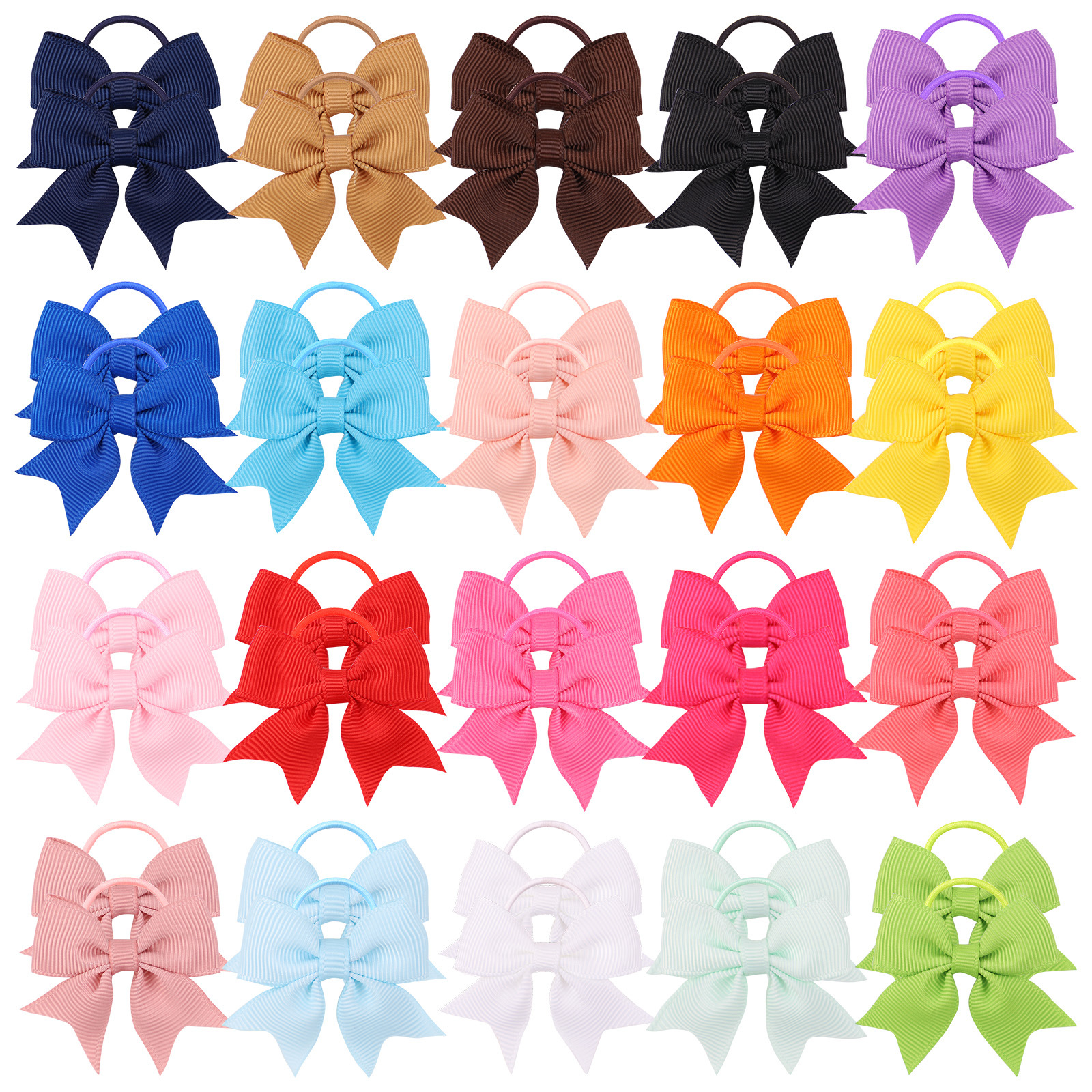 20Pcs Mini Hair Bows for Babie - Tie Bar Clip のレビューと価格