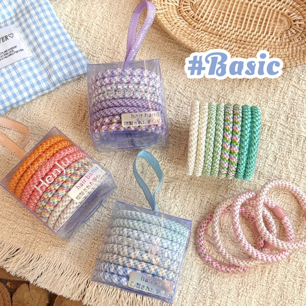 High Elasticity Basic Hair Rop - Tie Bar Clip のレビューと価格