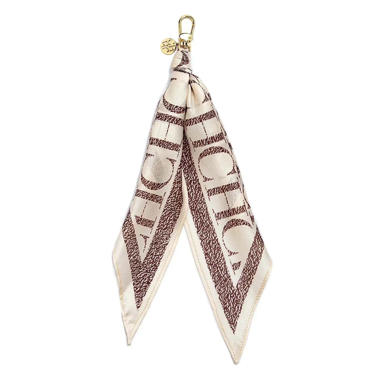CH Scarf Keychain Bag Charm Mo - Monogrammed Handkerchief のレビューと価格