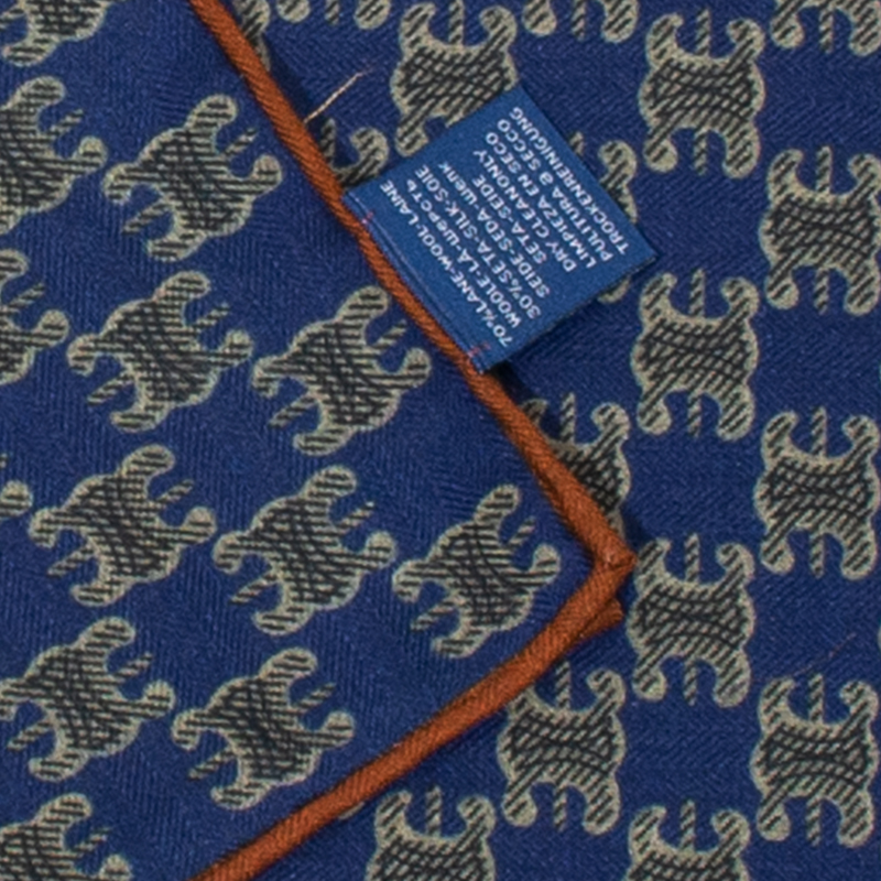 Warm Double-Sided Monogram Pri - Monogrammed Handkerchief のレビューと価格