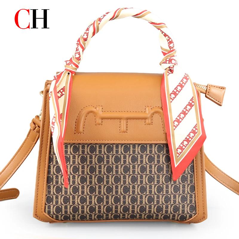 CH Women's Monogram Embossed C - Monogrammed Handkerchief のレビューと価格