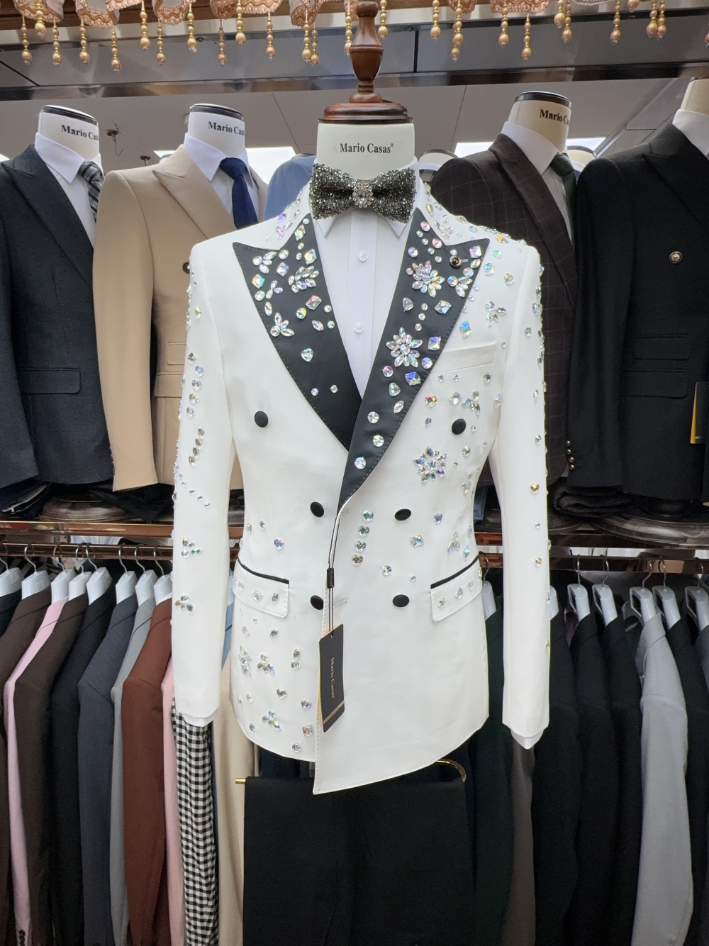 2025 Sparkly In Stock Crystals - Men Formal Wear Pants のレビューと価格