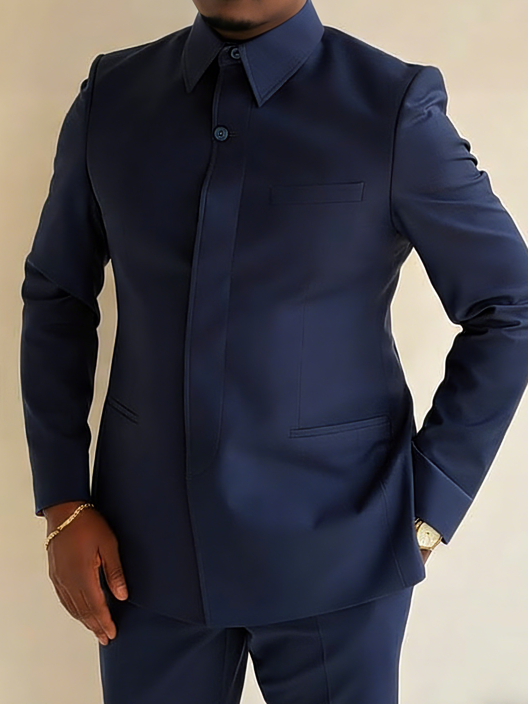 Cenne Des Graoom 2026 Navy Blu - Men Formal Wear Pants のレビューと価格