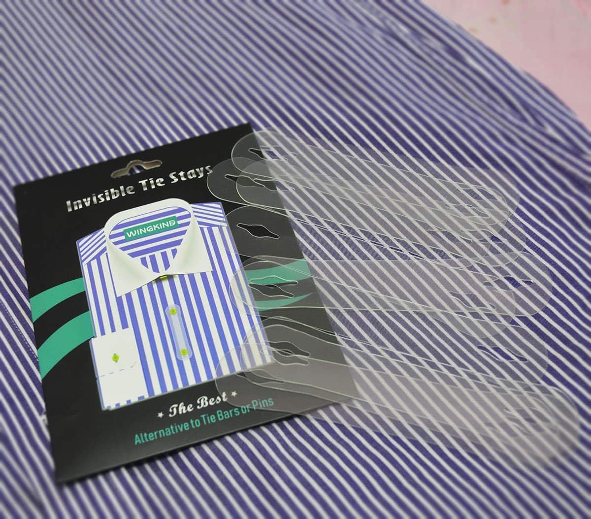Invisible Tie Stays Tie Keeper - Tie Bar Clip のレビューと価格