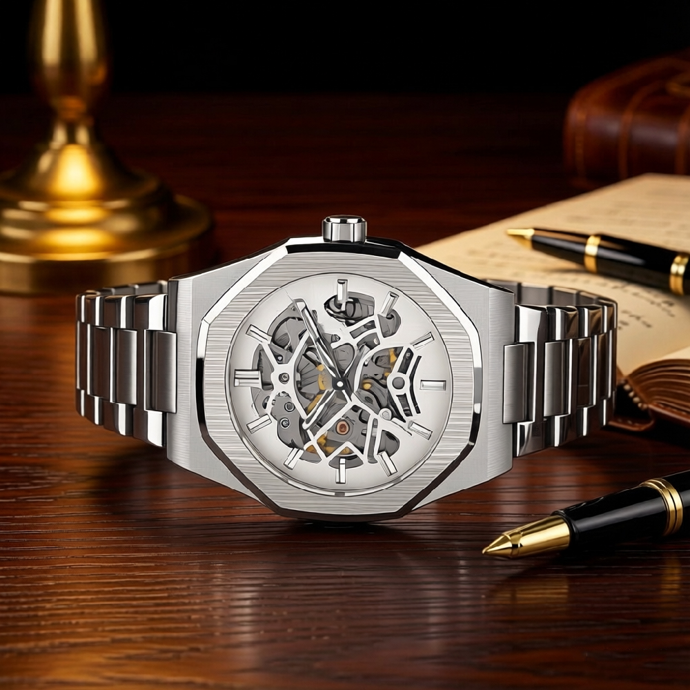 FORSINING Skeleton Mechanical  - Men'S Formal Wear Watches のレビューと価格