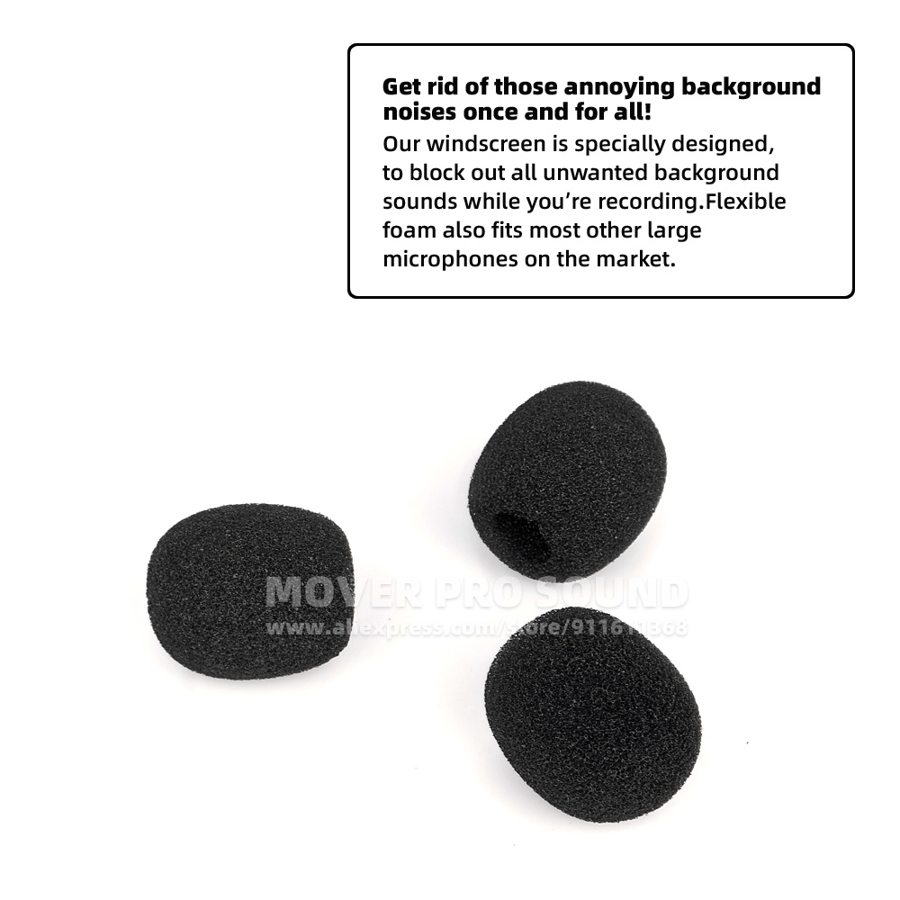 5Pcs Foam Windscreen Parts For - Windsor Knot Tie のレビューと価格