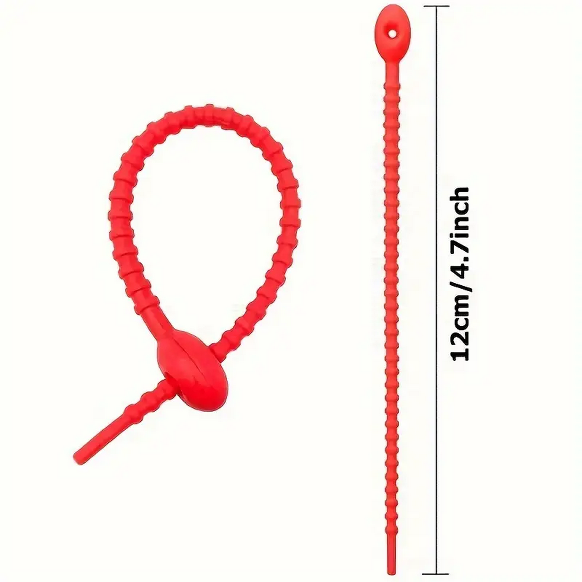 Silicone Reusable Cable Wire O - Tie Bar Clip のレビューと価格