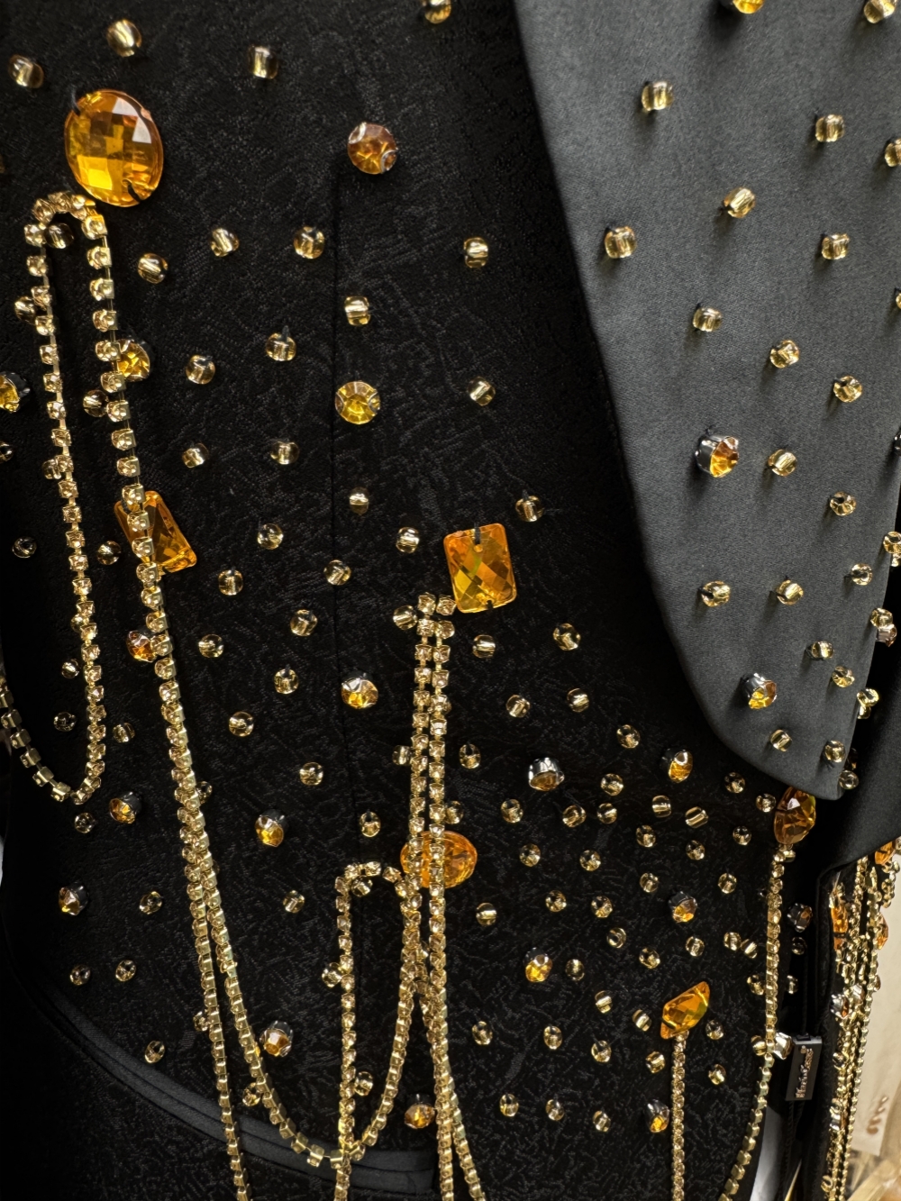 New Golden Beaded Tassel Suit  - Men Formal Wear Pants のレビューと価格