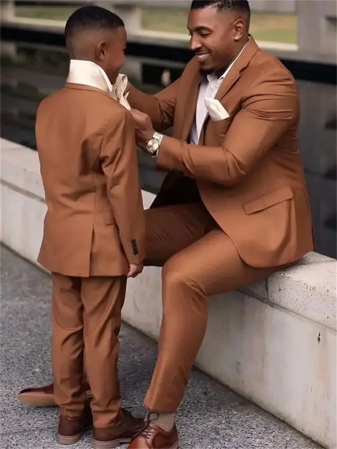 2 Pieces Dark Brown Men Suits  - Men Formal Wear Pants のレビューと価格