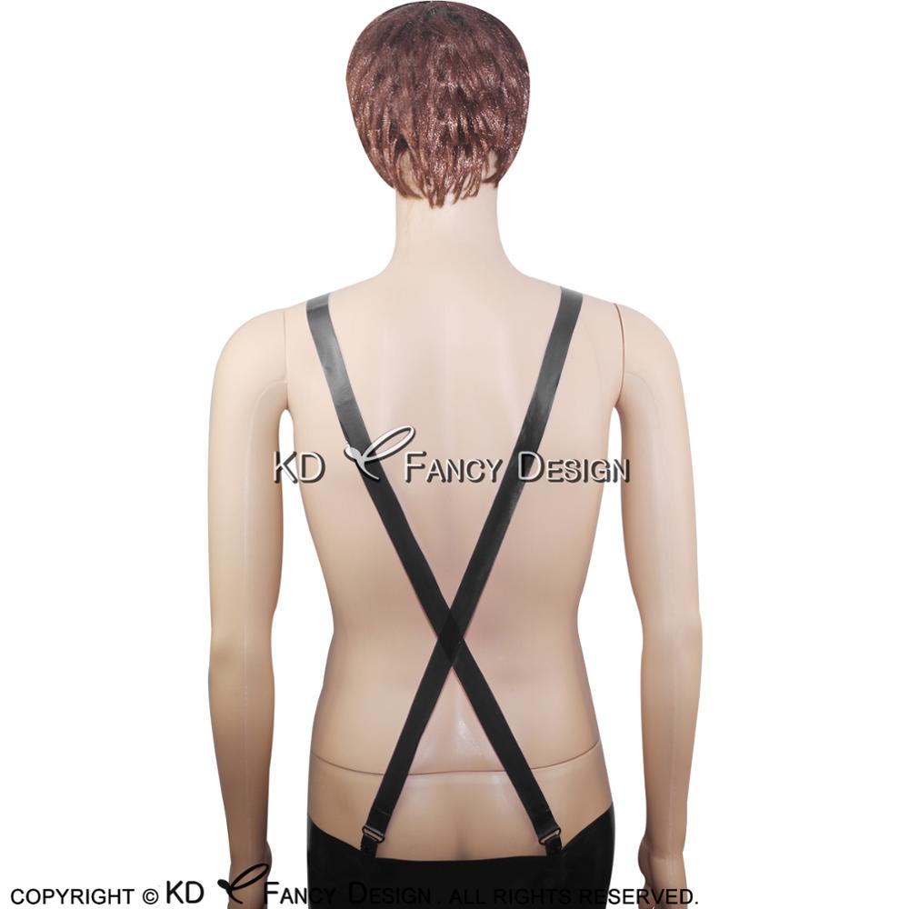 Black Sexy Rubber Latex Suspen - Tie Bar Clip のレビューと価格