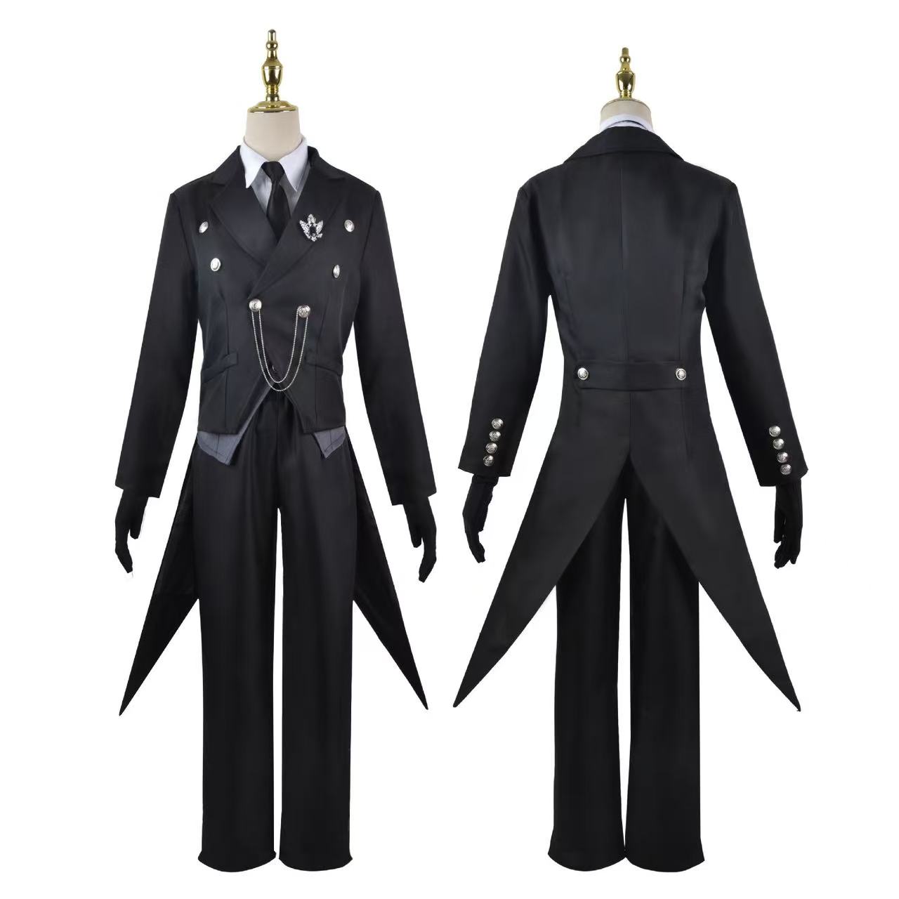 Cosplay costume Sebastian's fu - Japan Formal Wear Men のレビューと価格
