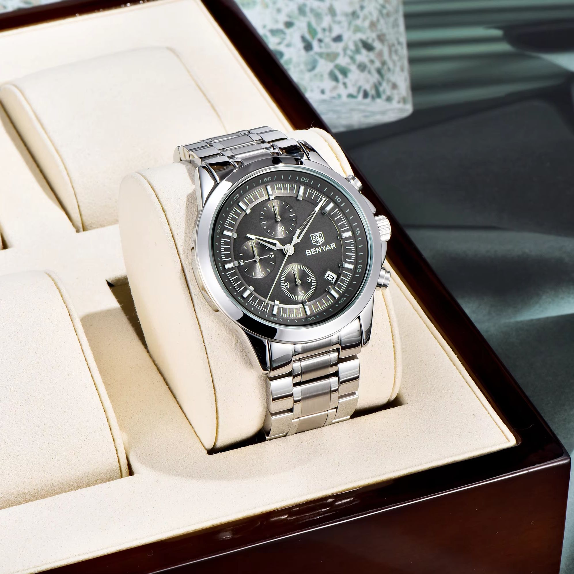 BENYAR Luxury Restrained Men Q - Men'S Formal Wear Watches のレビューと価格