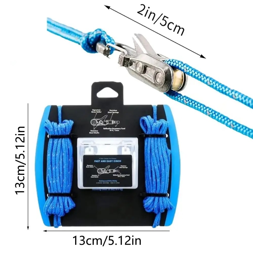 6 Pack Guyline Rope Tensioner, - Windsor Knot Tie のレビューと価格