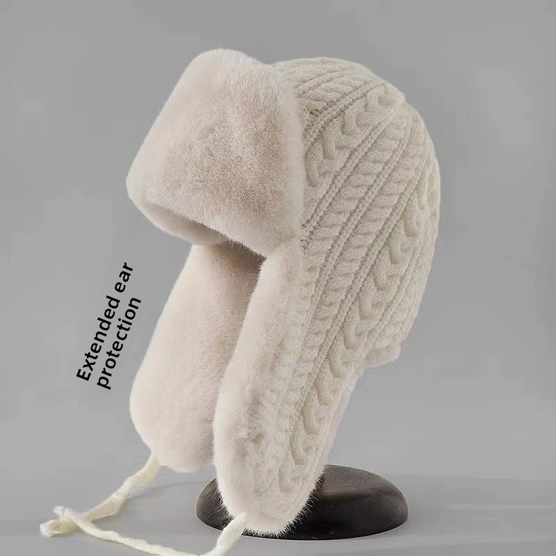Women's Knit Hat with Extended - Windsor Knot Tie のレビューと価格