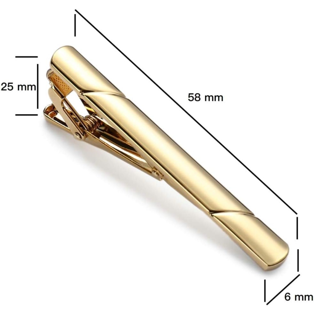 Father's Day Gift Men's Tie Cl - Tie Bar Clip のレビューと価格