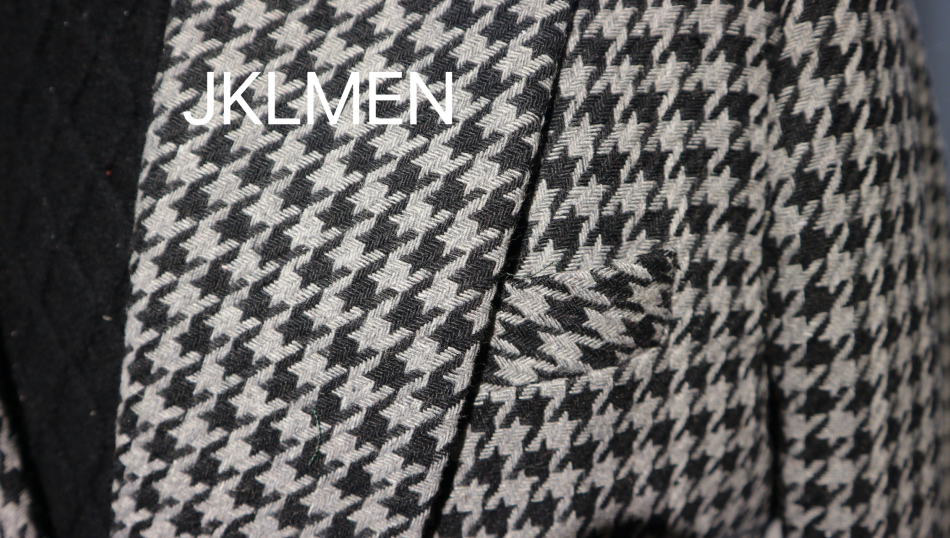 Houndstooth Mens Suits 2PCS We - Men Formal Wear Pants のレビューと価格