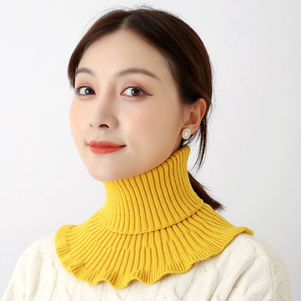 Fashion Warm Knitted Fake Coll - Windsor Knot Tie のレビューと価格