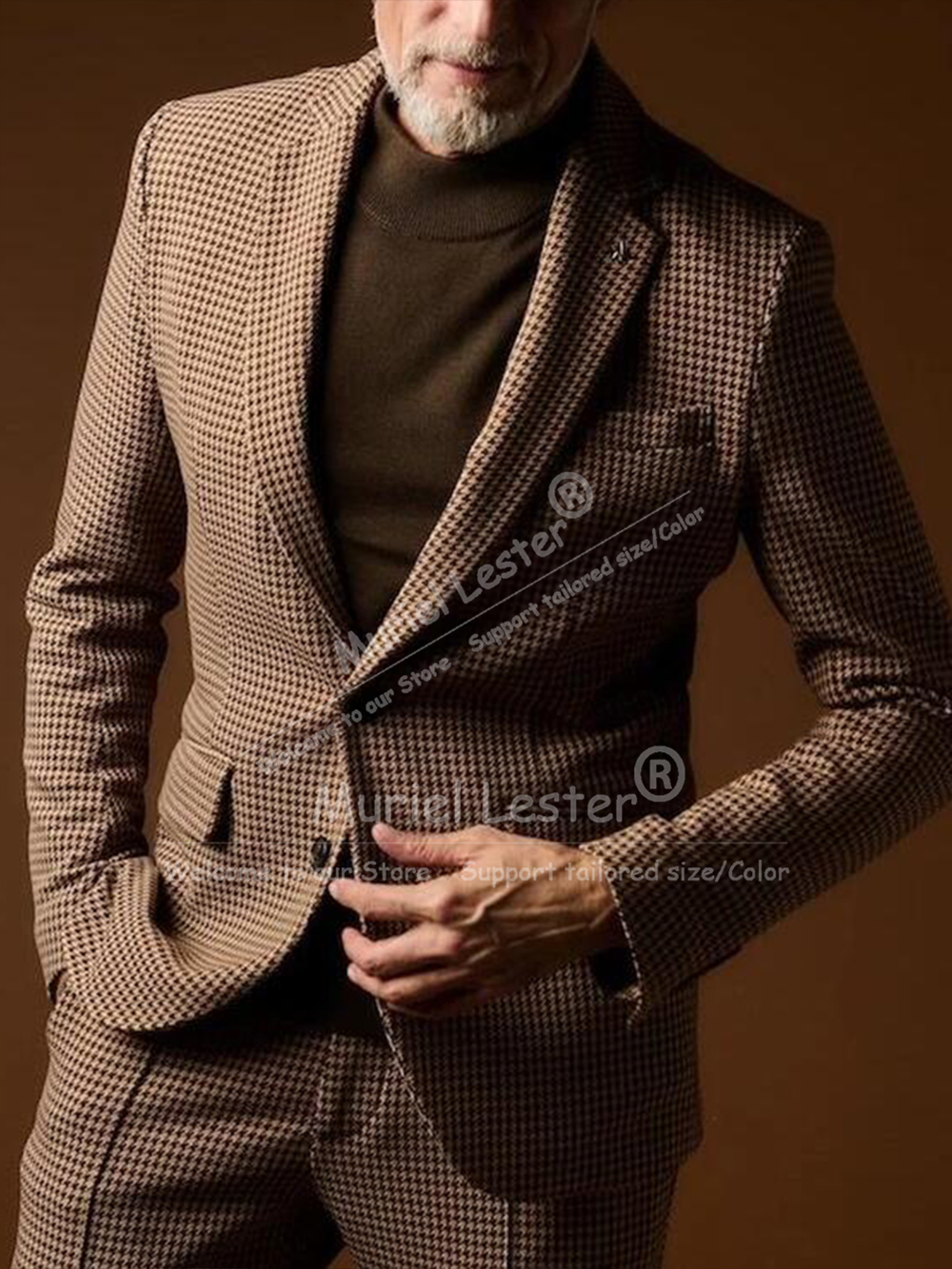 Vintage Suits Men 2 Piece Sets - Men Formal Wear Pants のレビューと価格