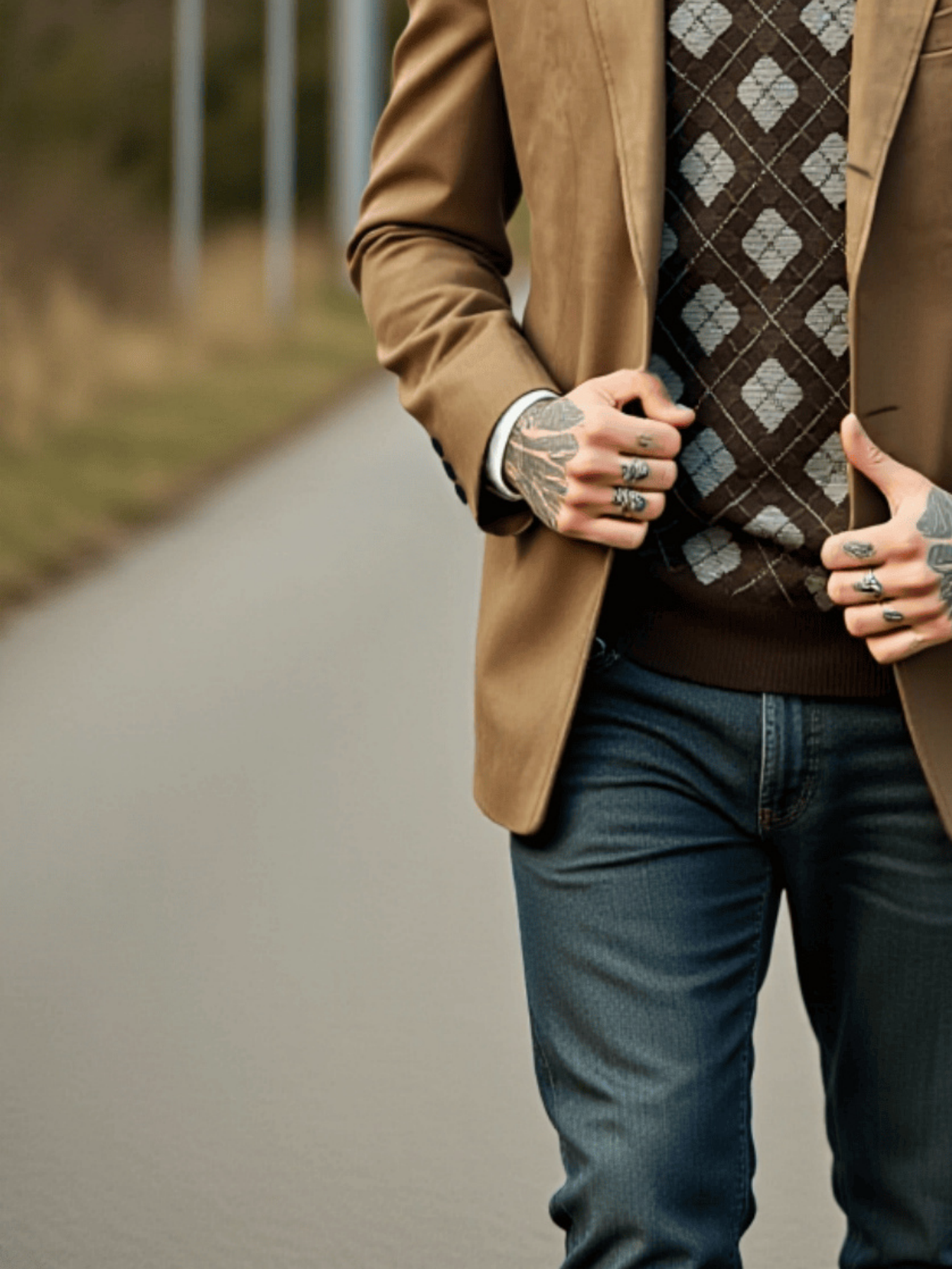 Men's Single-Breasted Jacket i - Men'S Urban Formal Wear のレビューと価格