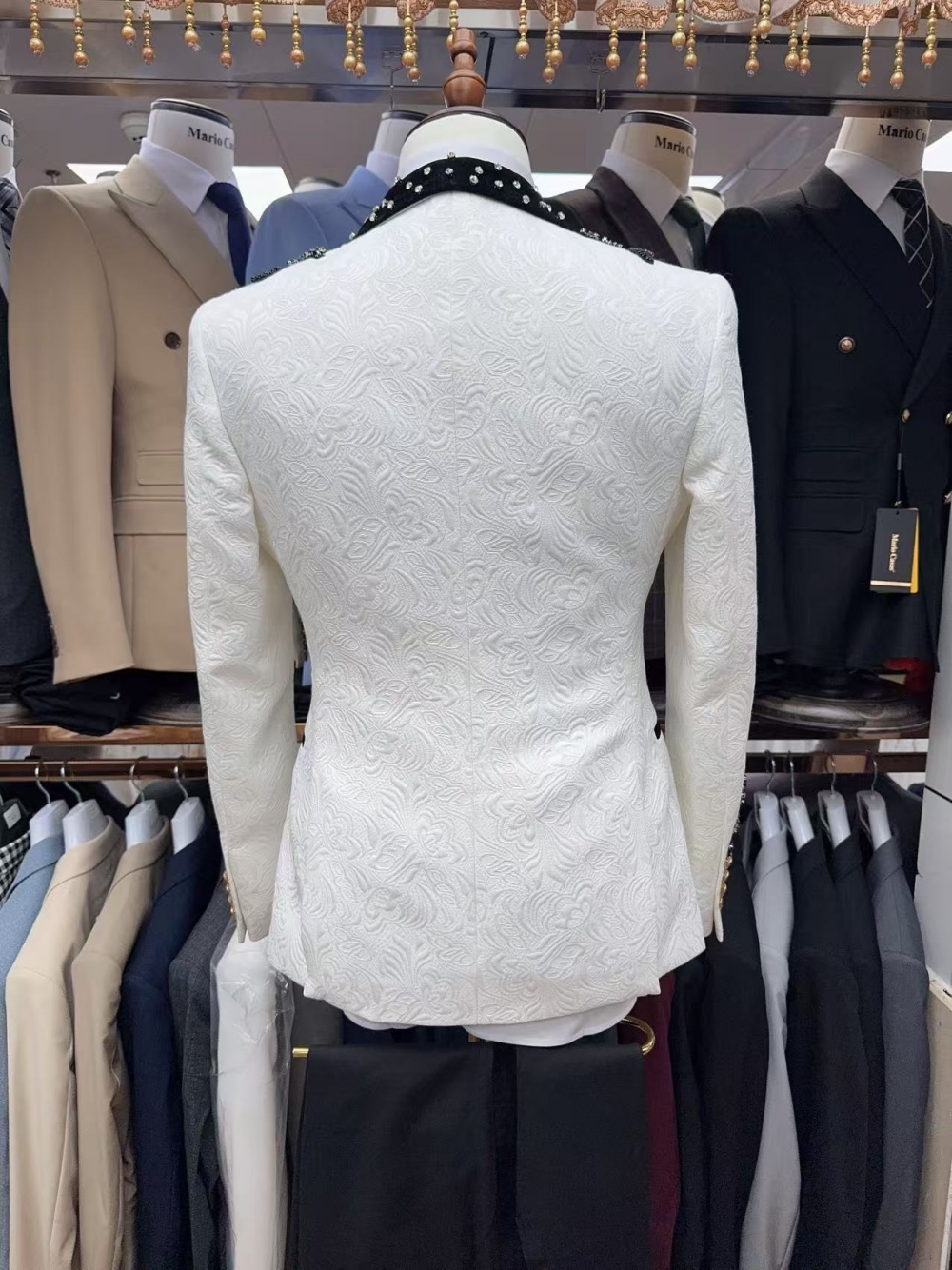 On Sale Luxurious Shawl Lapel  - Men Formal Wear Pants のレビューと価格