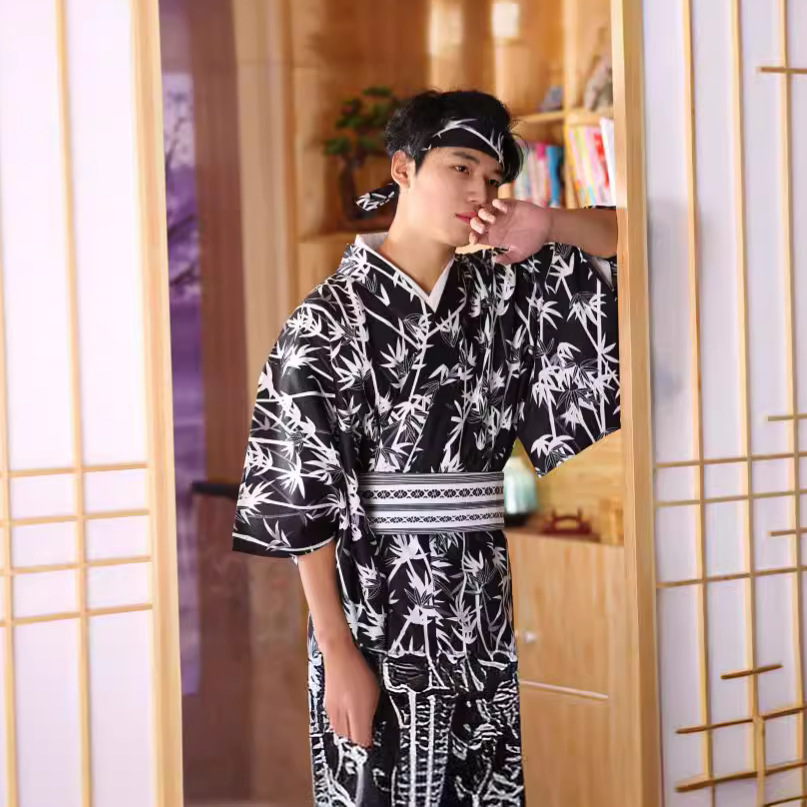 Men's Japanese Bamboo-Pattern  - Men Formal Wear Photoshoot のレビューと価格